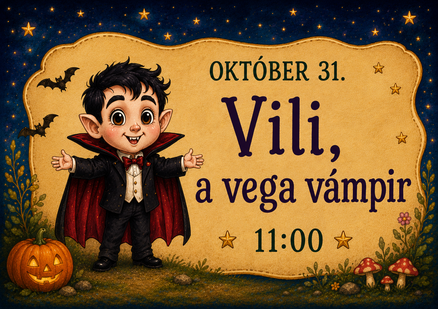 VILI A VEGA VÁMPÍR